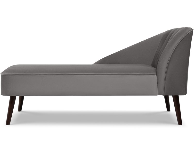 Кушетка Мона Велюр Серый